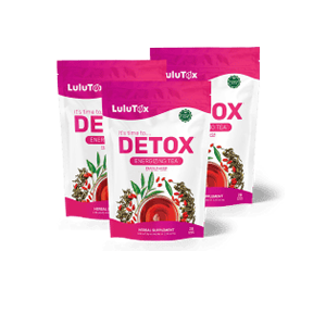 Lulutox Detox Tea, 3er-Paket